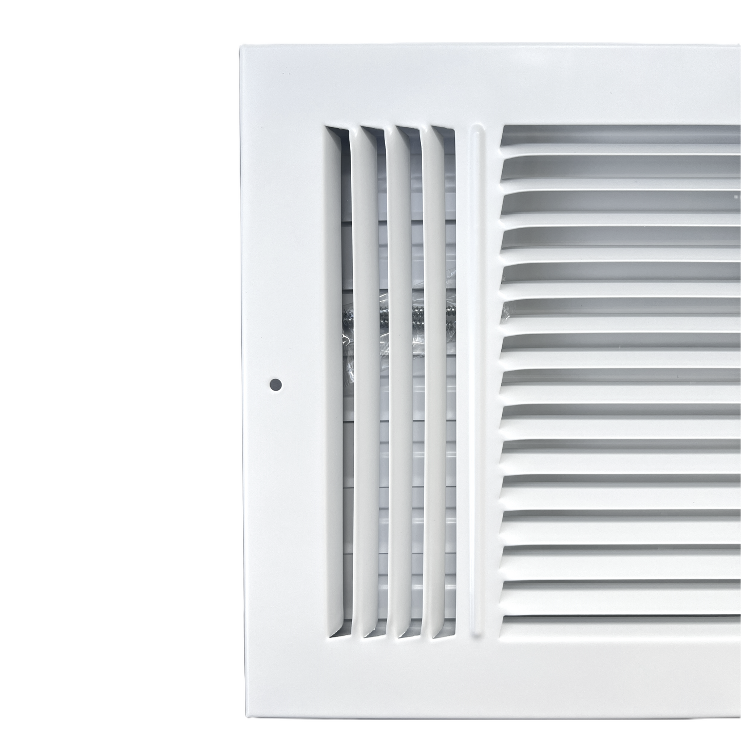 10"x 8" (Duct Opening Size) 3-Way Stamped Face Steel Ceiling/sidewall Air Supply Register - Vent Cover - Actual Outside Dimension 11.75" X 9.75"