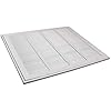 20"x16" Stamped Face Steel Filter Return Grille Vent Cover White Poweder Coating with Frame Outside Dimension 22.6"x18.6"