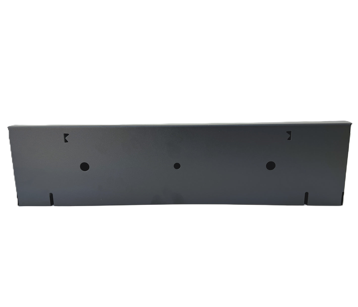 Floor Corner Base Board Register with Adjustable Air Flow Control Lever Come with Selected Color and Finish (Matte Black - 18inch)