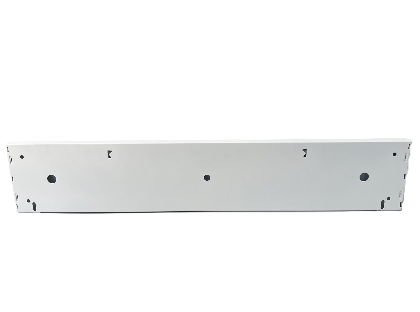 Floor Corner Base Board Register with Adjustable Air Flow Control Lever Come with Selected Color and Finish (White - 24inch)