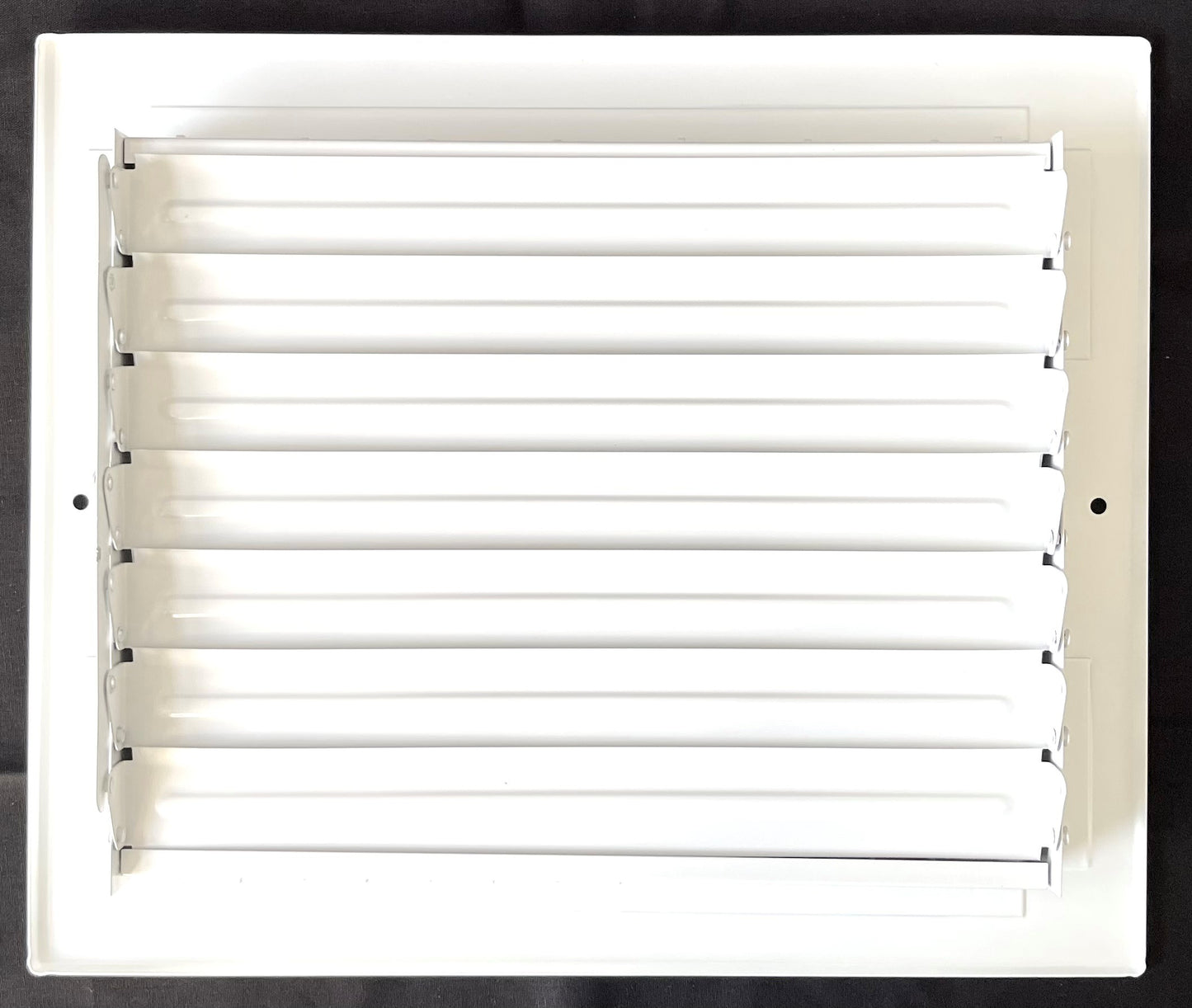 10" x 8" Adjustable Blade Sidewall Ceiling Register Vent Cover Diffuser Heavy Duty Stamped Steel (Listed Size is for Duct Opening or Inside Measurement)