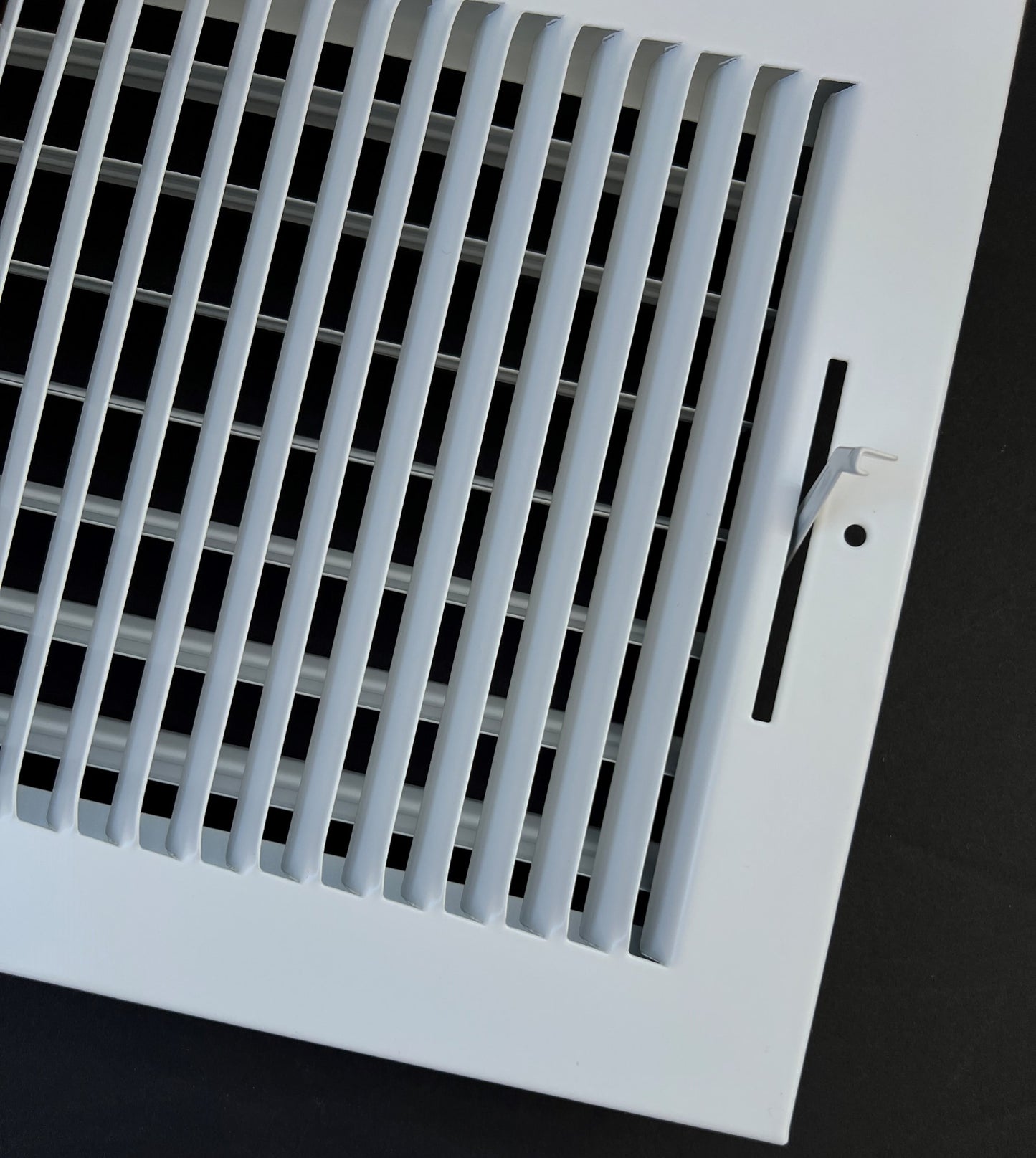 12"x 6" (Duct Opening Size) 1-Way Stamped Face Steel Ceiling/sidewall Air Supply Register - Vent Cover - Actual Outside Dimension 13.75" X 7.75"
