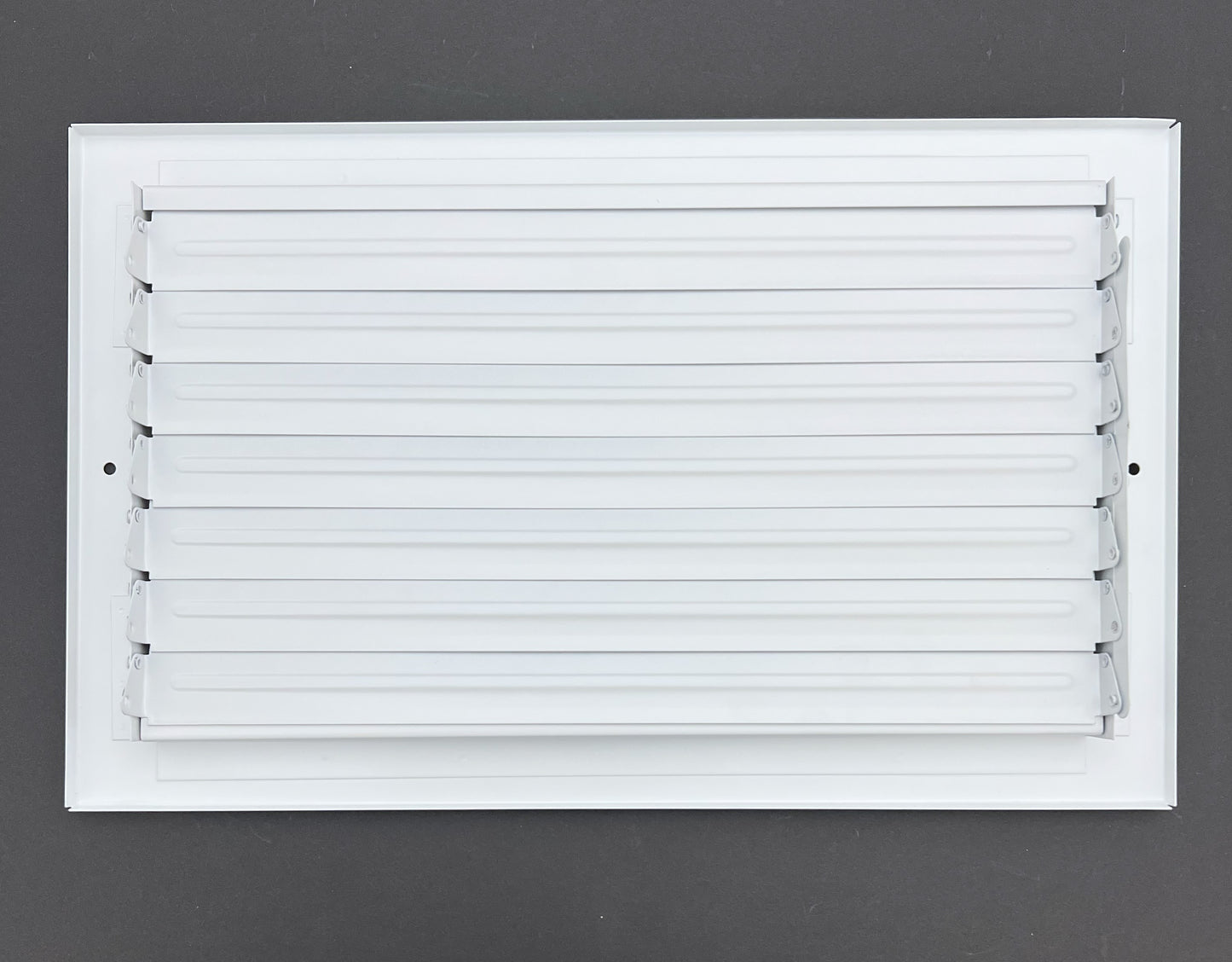 14"x 8" (Duct Opening Size) 1-Way Stamped Face Steel Ceiling/sidewall Air Supply Register - Vent Cover - Actual Outside Dimension 15.75" X 9.75"