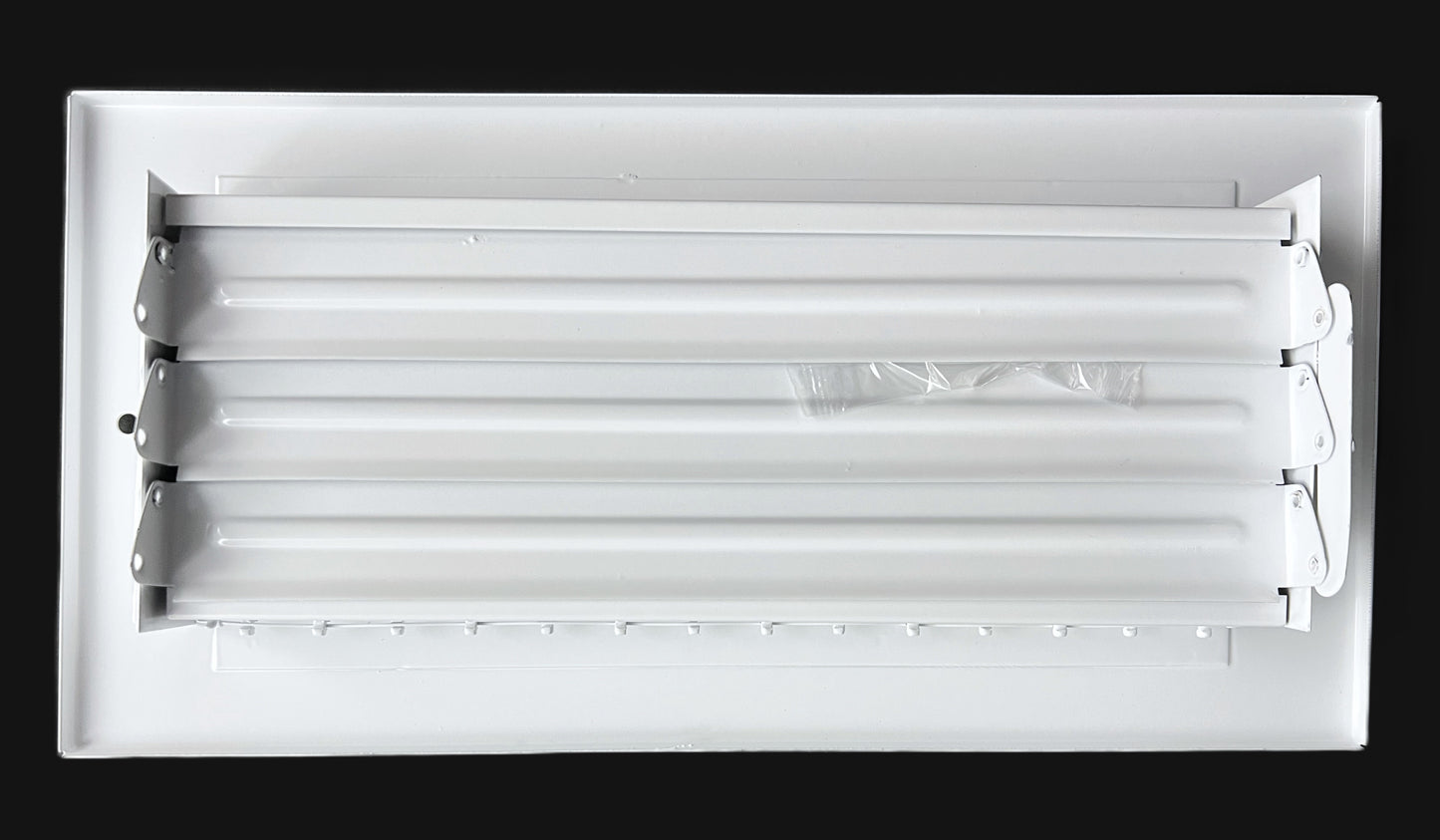 10" x 4" Adjustable Blade Sidewall Ceiling Register Vent Cover Diffuser Heavy Duty Stamped Steel (Listed Size is for Duct Opening or Inside Measurement)