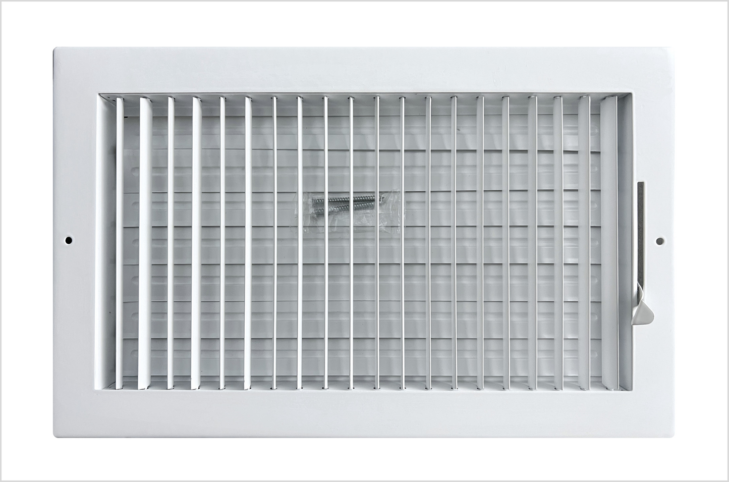 14" x 8" Adjustable Blade Sidewall Ceiling Register Vent Cover Diffuser Heavy Duty Stamped Steel (Listed Size is for Duct Opening or Inside Measurement)