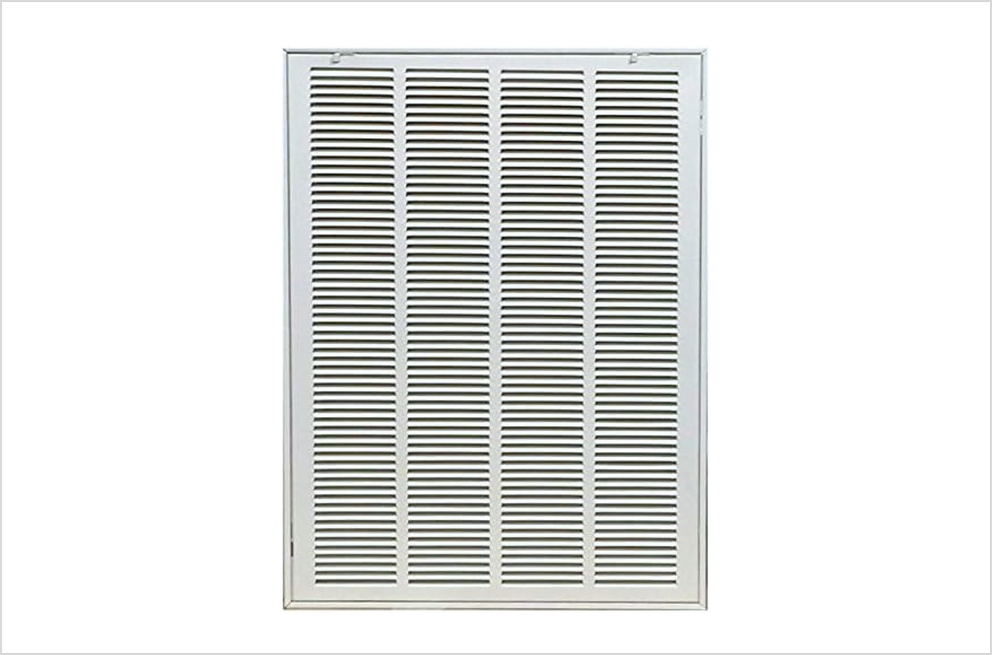 16"x20" Stamped Face Steel Filter Return Grille Vent Cover White Poweder Coating with Frame Outside Dimension 18.6"x22.6"